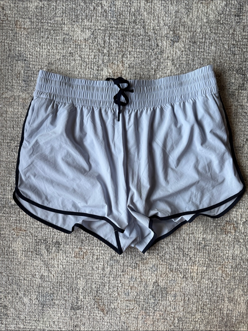 Athleta Weekender High Rise 3” Stripe Run Short